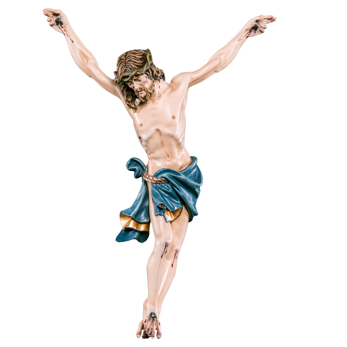 Christ of the Alps blue