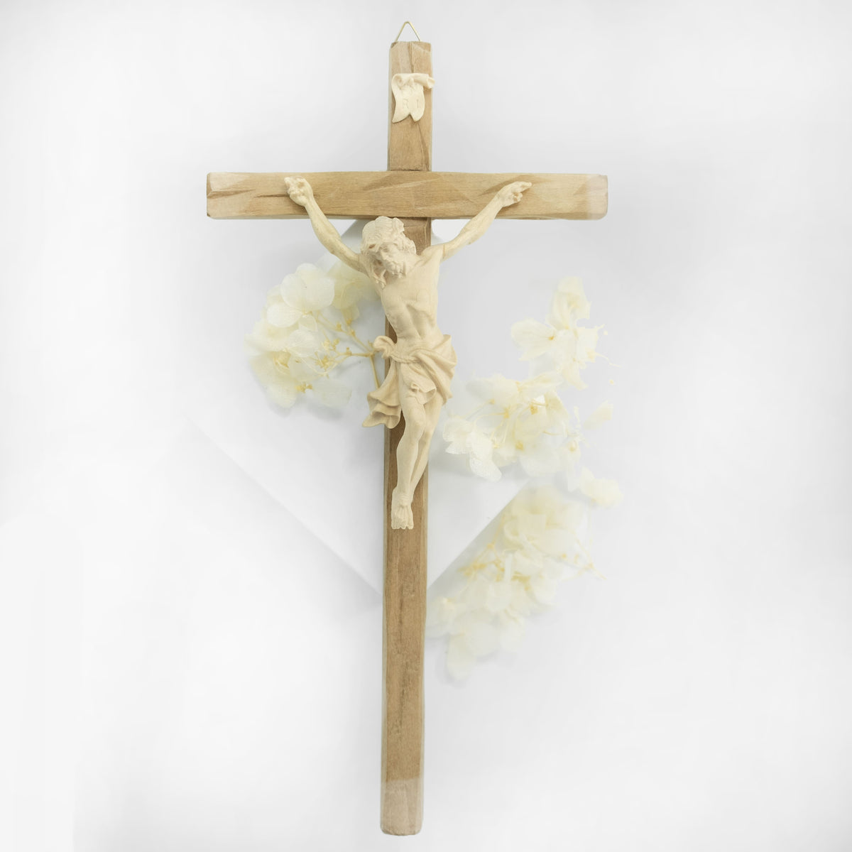 Colourless Natural Wood Crucifix