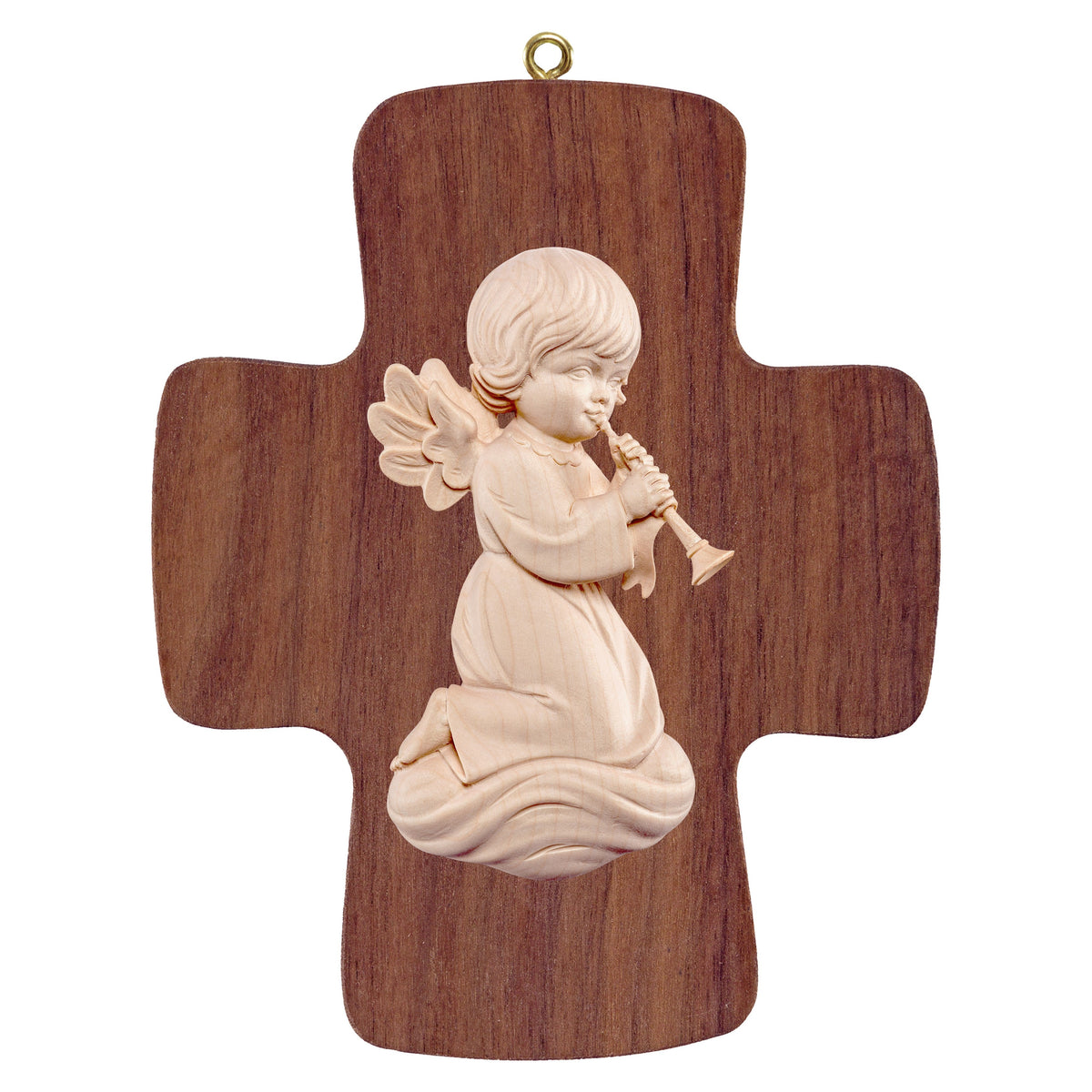 Cross with Pitti - angel with trombone