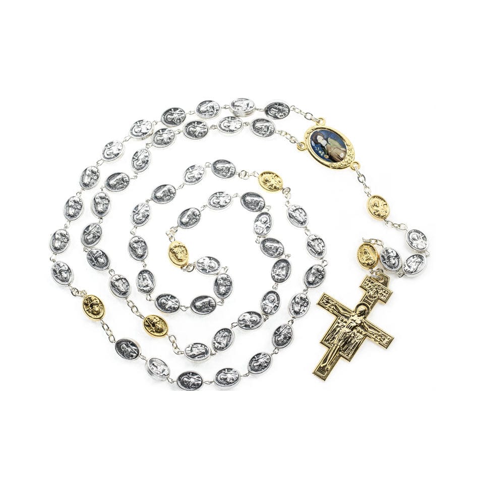 Devotional Rosary with Saint Clare and Saint Francis