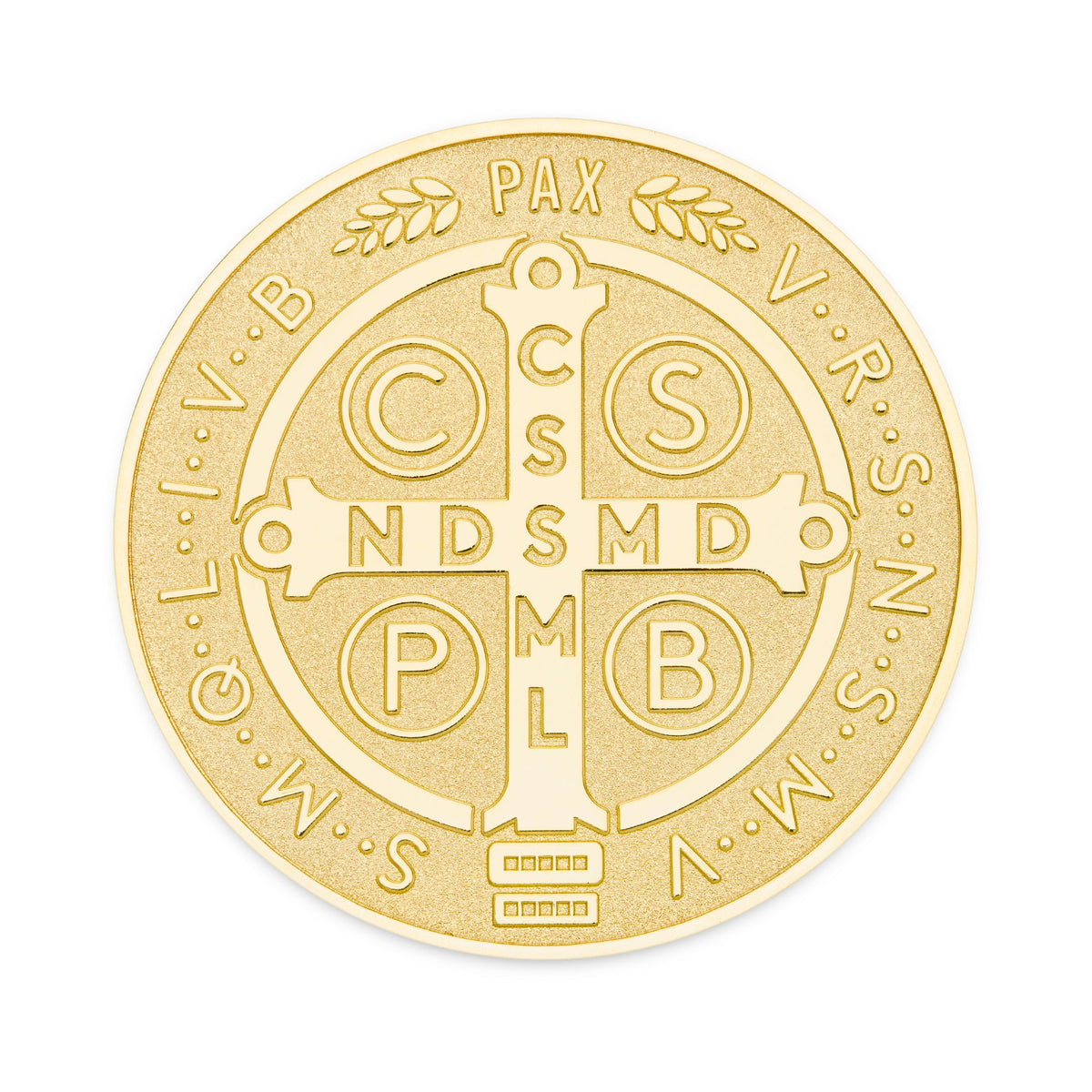 Gold-tone Jubilee 2025 Commemorative Coin – Exclusive Edition