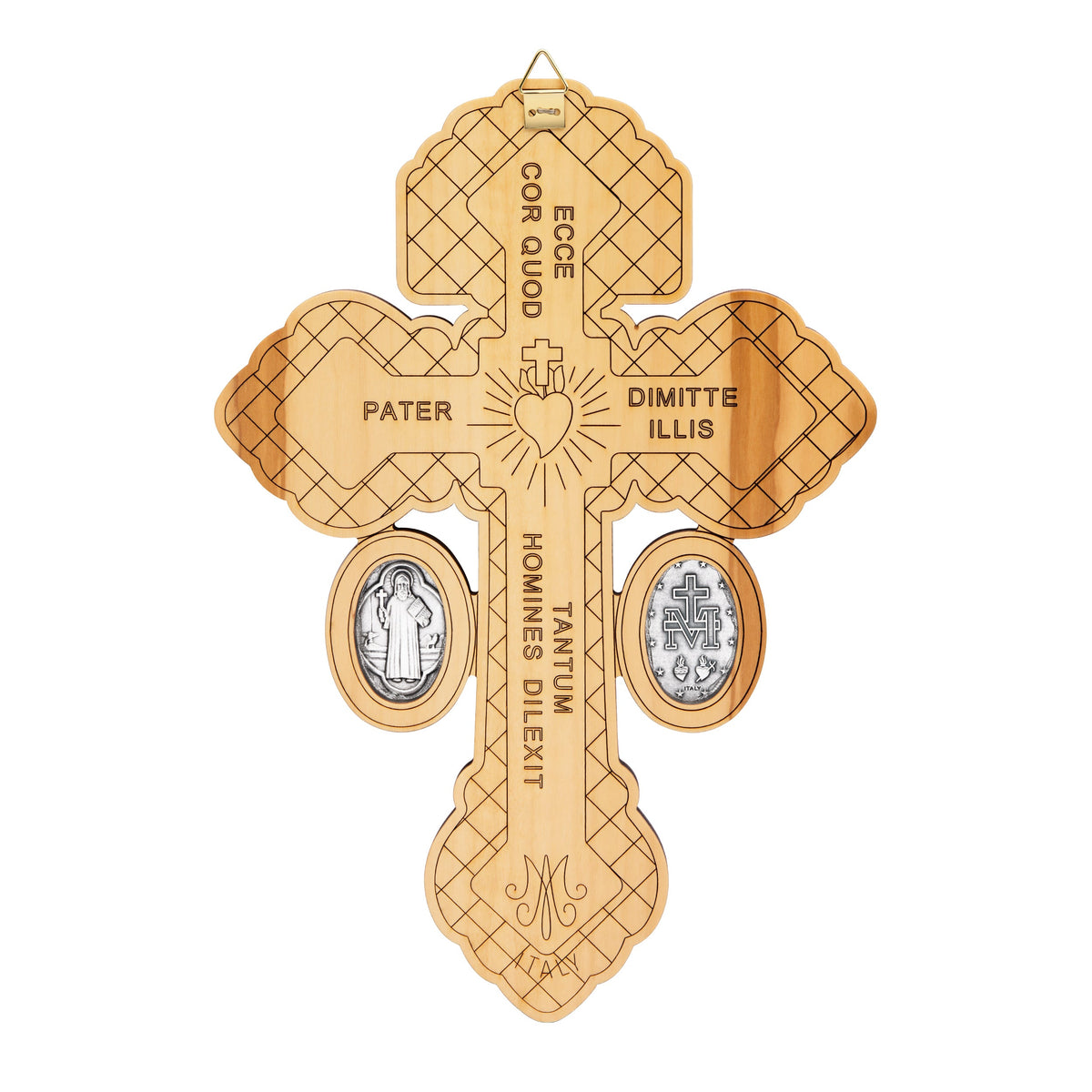 Olive Wood Cross of Forgiveness
