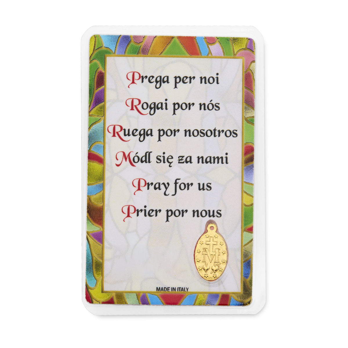 Our Lady of Good Counsel Prayer Card