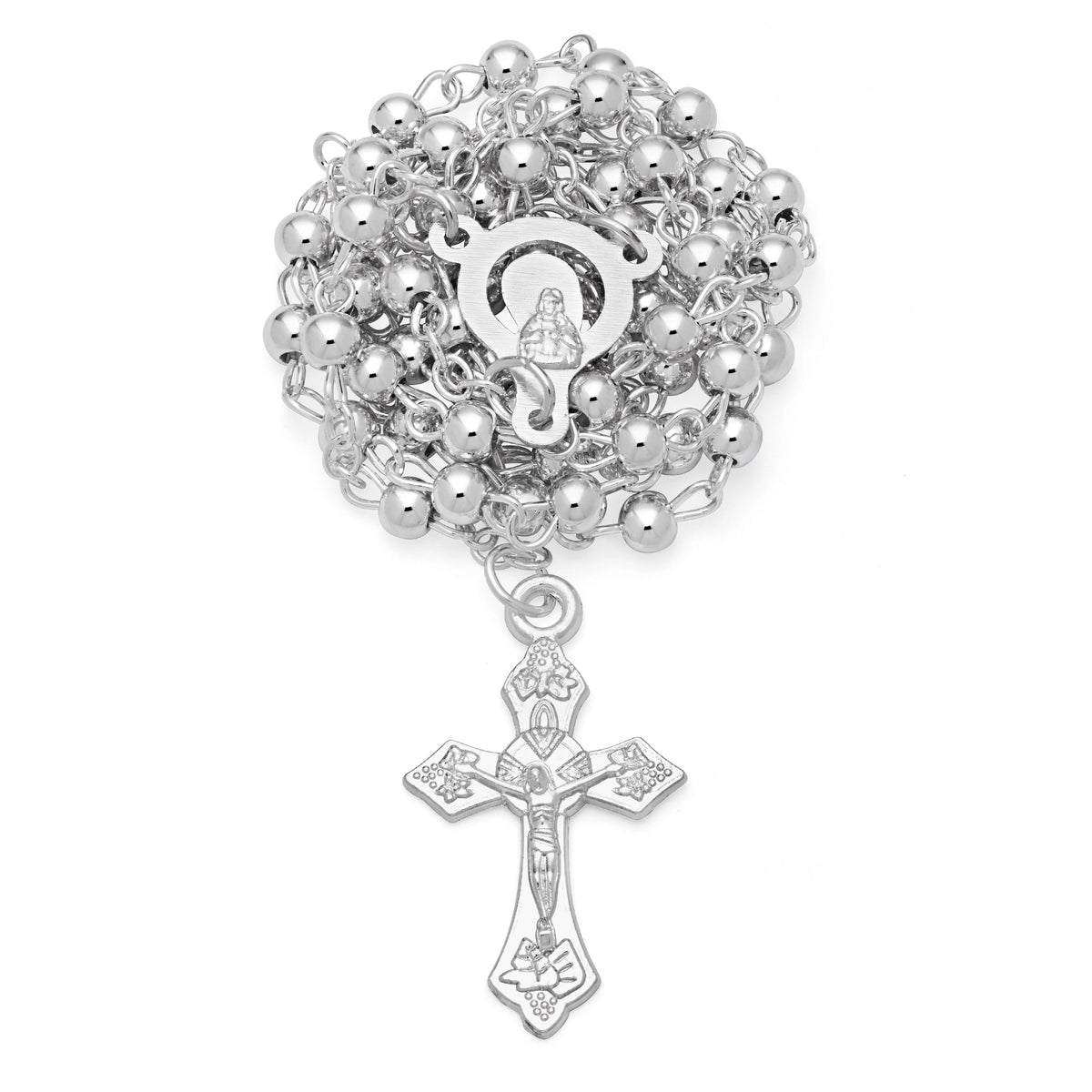 Our Lady of the Miraculous Medal Octagonal Rosary Case with Rosary