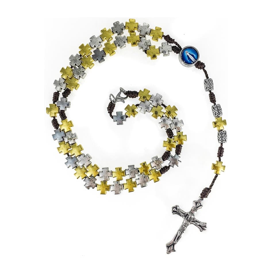 Rosary in Greek Cross Beads