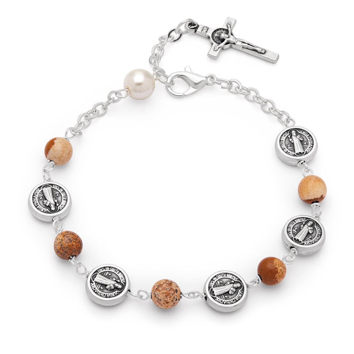 Saint Benedict Rosary Bracelet