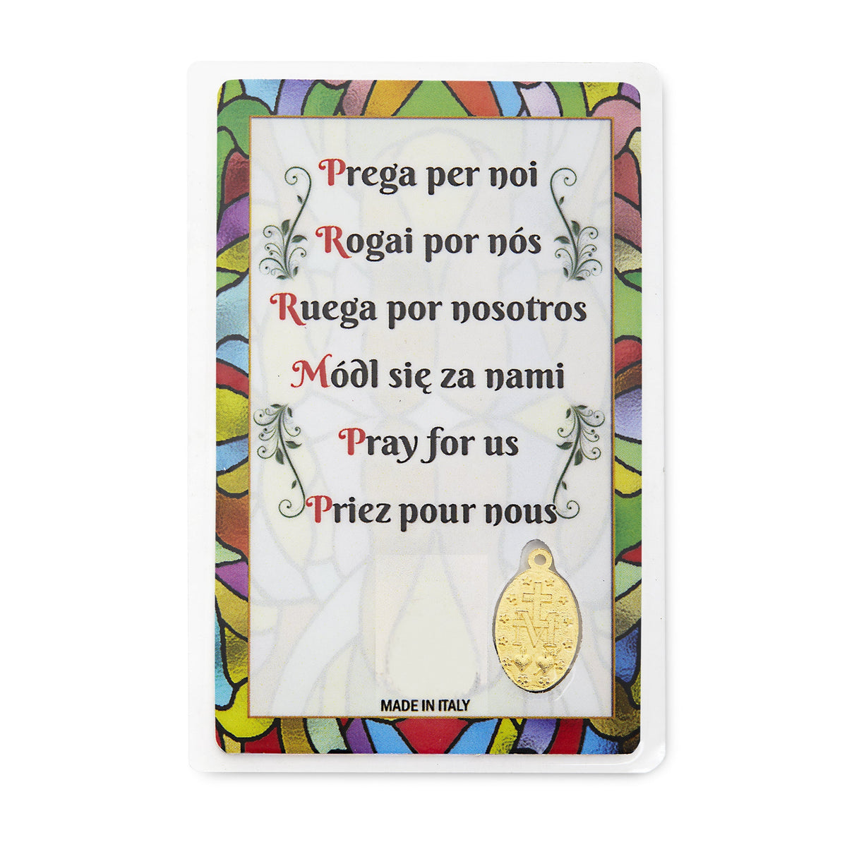 Saint Christopher Prayer Card