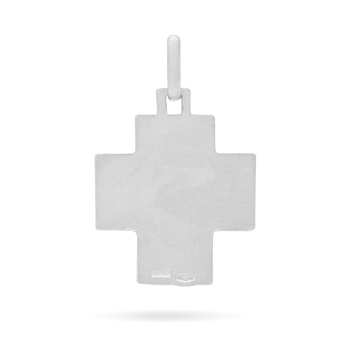 Sterling Silver Squared Peace Symbol