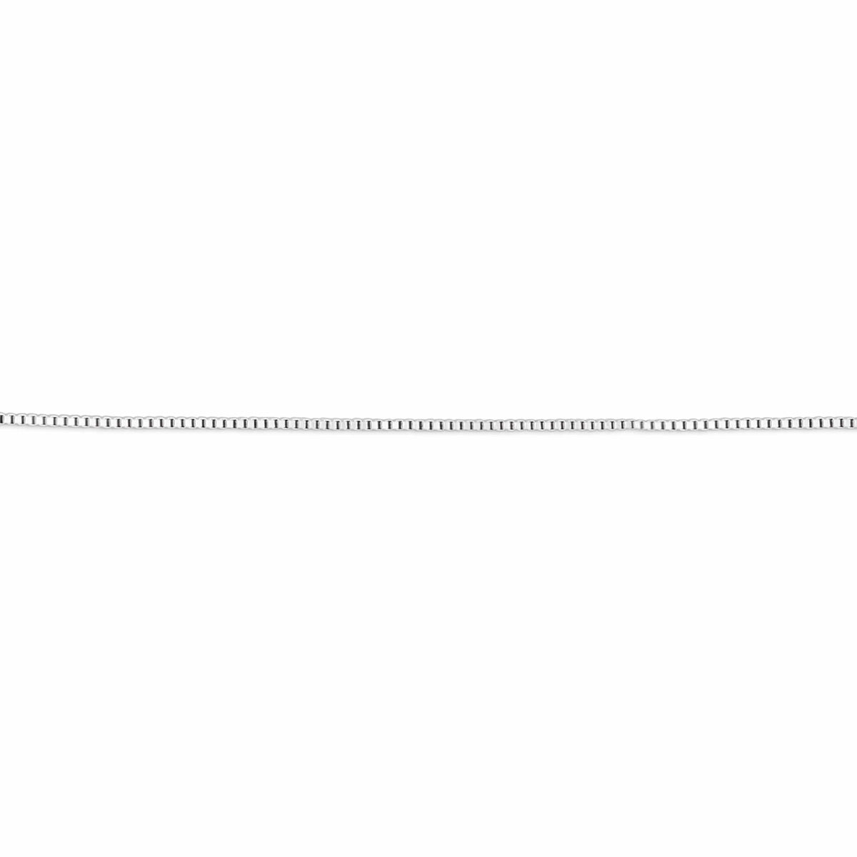 White Gold Venetian Chain Necklace