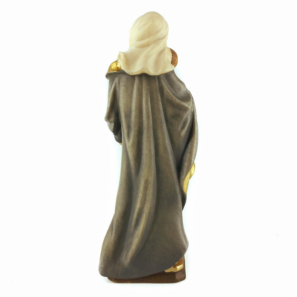 Wooden Statue of Mother Mary with Child