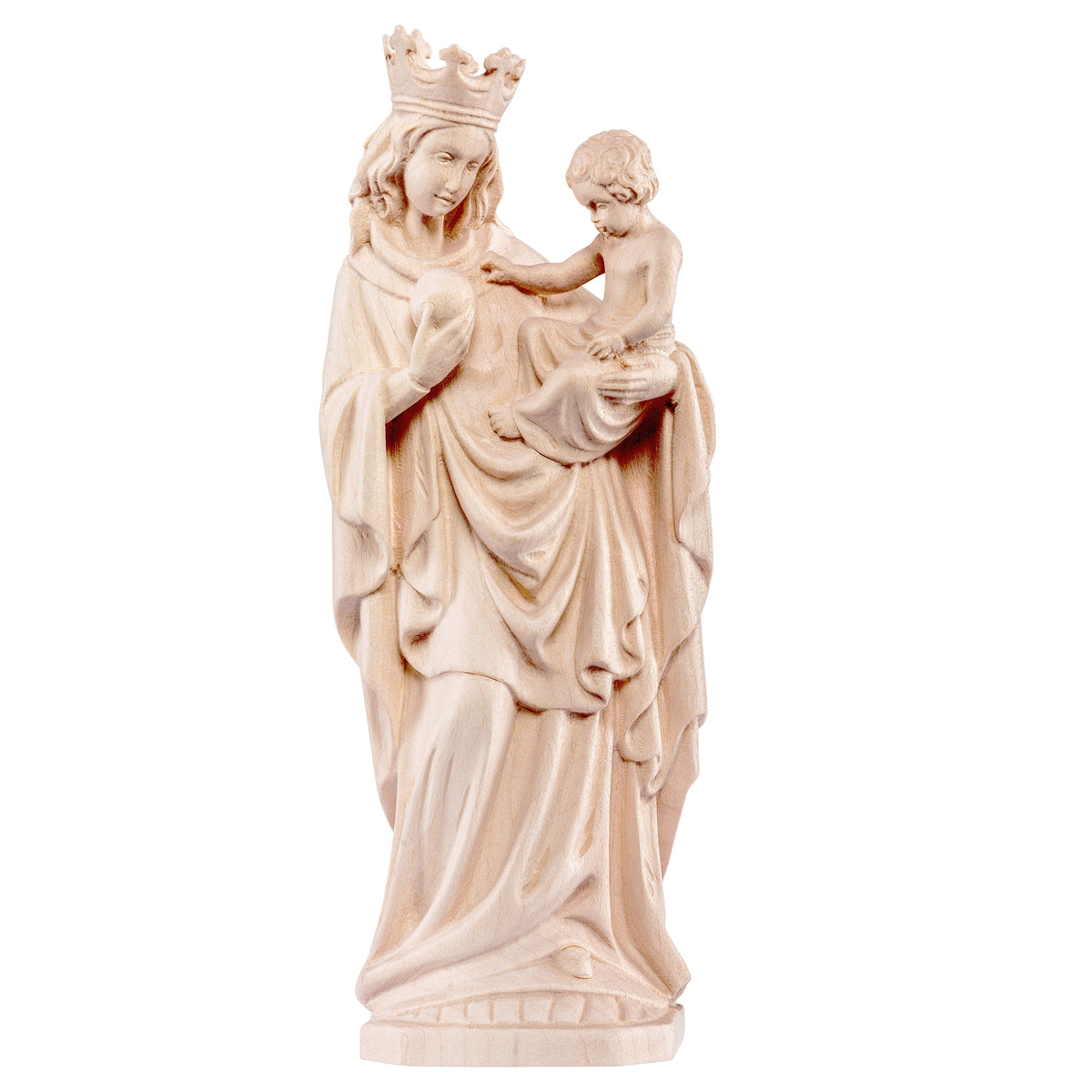 Wooden statue of Madonna of Brixen