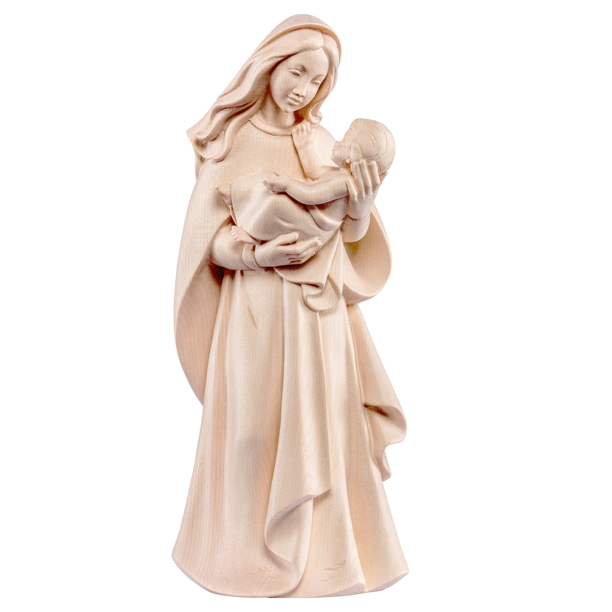 Wooden statue of Mother of youth