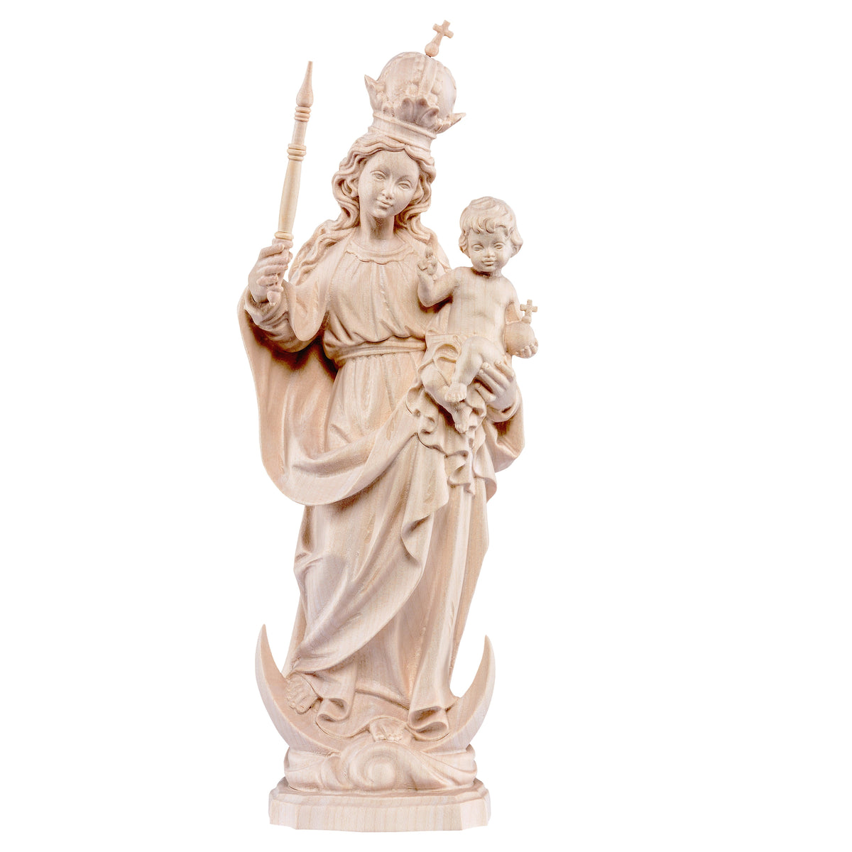 Wooden statue of Patron saint of Bavaria