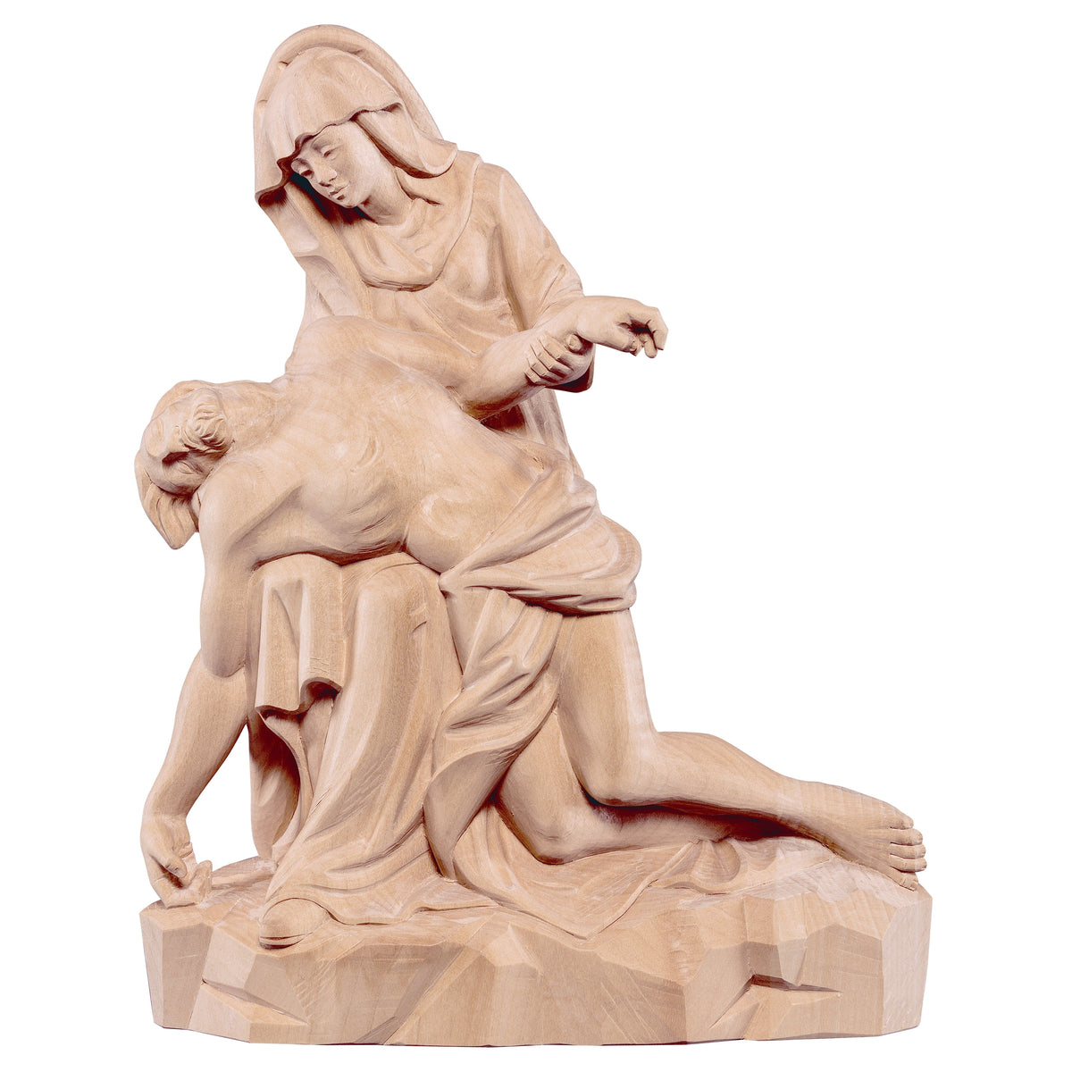 Wooden statue of Pietà
