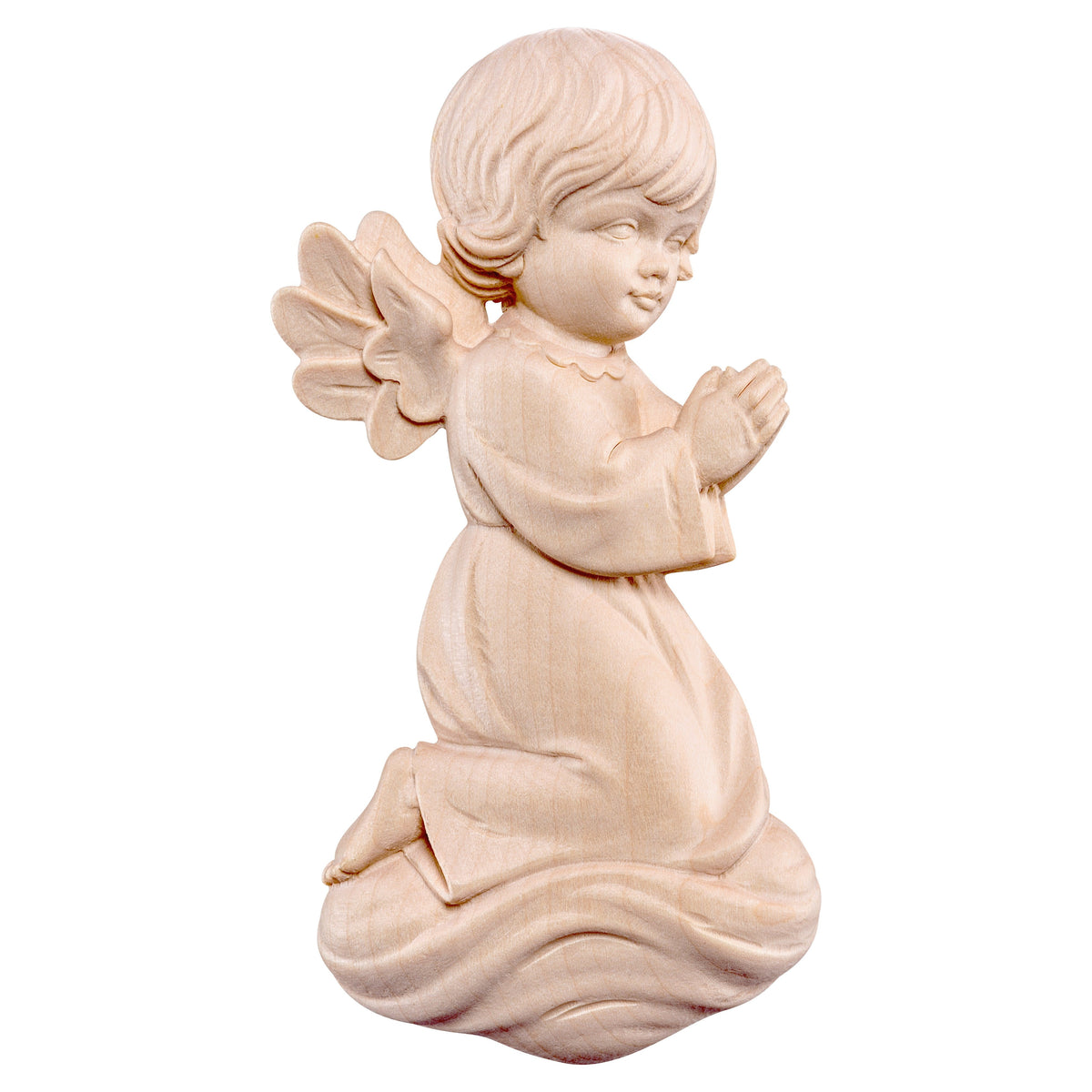 Wooden statue of Pitti angel praying