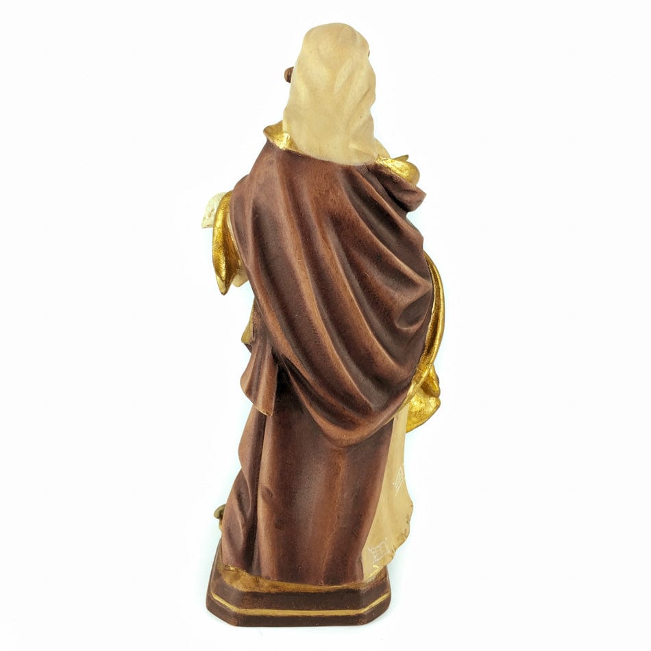Wooden Statue of Saint Agnes of Rome with Lamb
