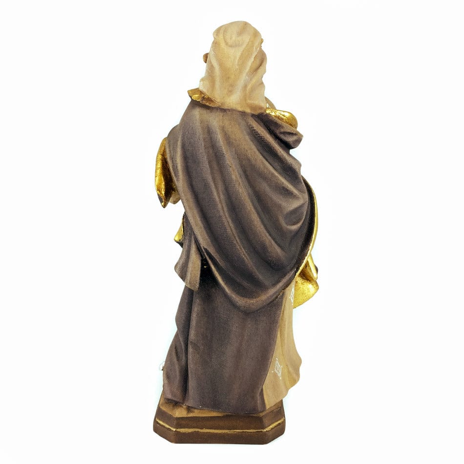 Wooden Statue of St. Elizabeth of Hungary with Pitcher