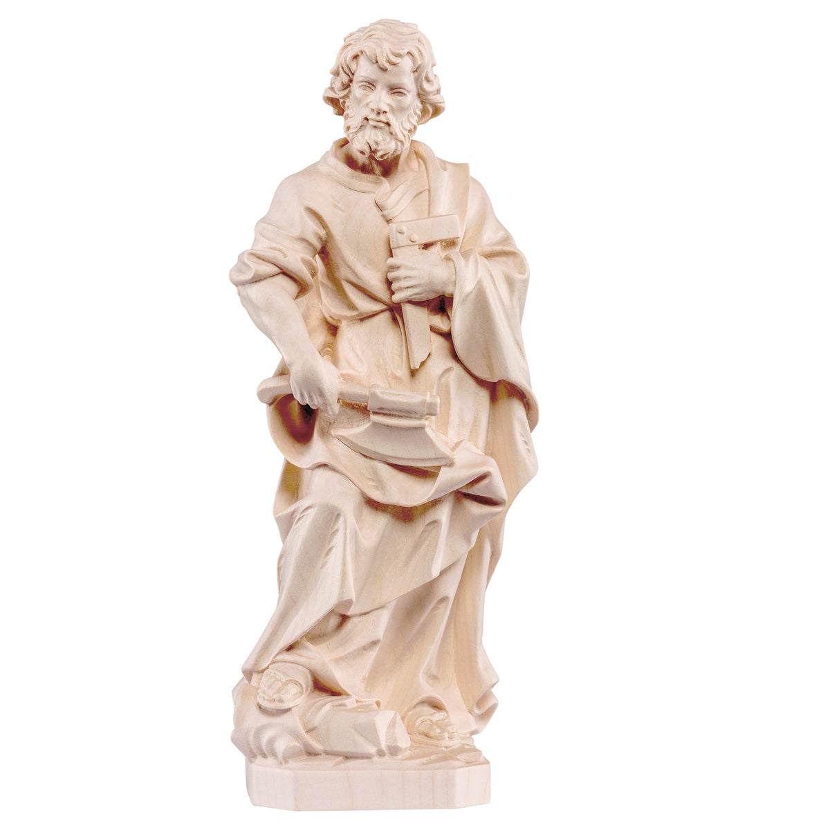 Wooden statue of St. Joseph the carpenter