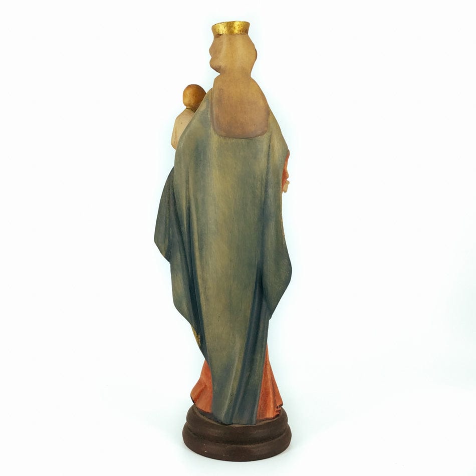 Wooden Statue of the Mary Help of Christians Minimal Style