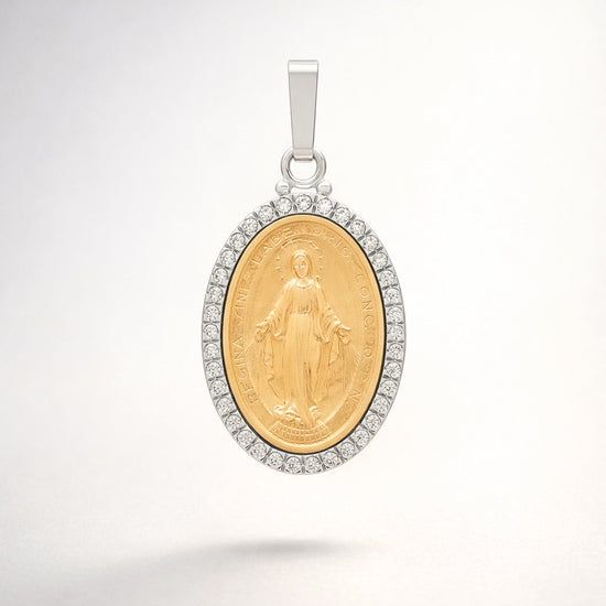 18K Gold Miraculous Medal