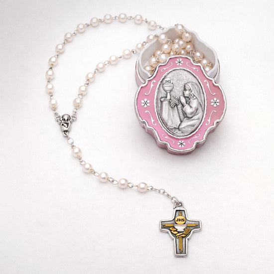 First Communion Rosary for Girls