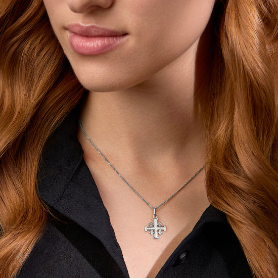 Catholic Silver Crucifixes
