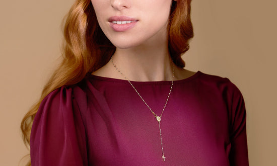 Gold Rosary Beads
