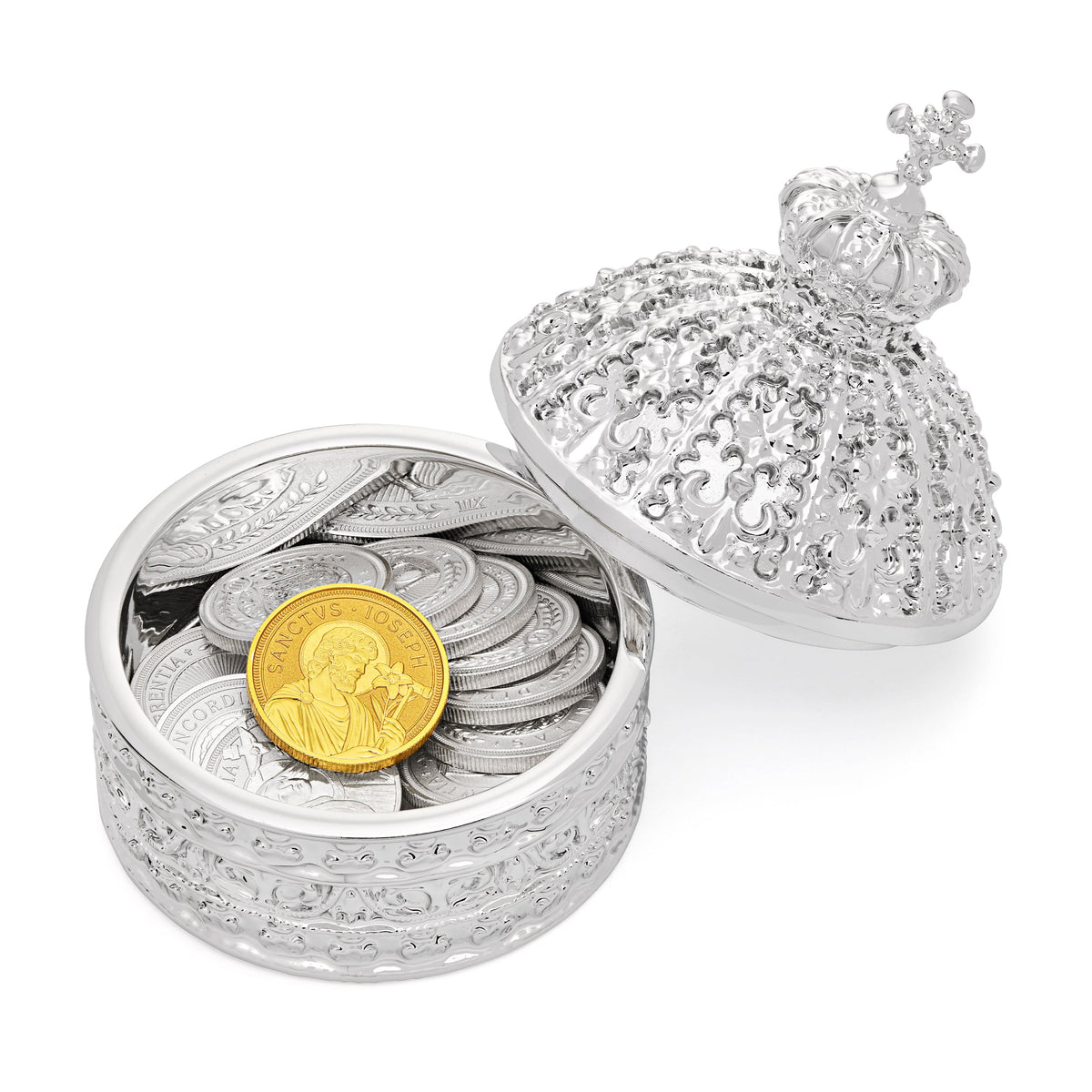 Arras with Silver-Tone St. Peter’s Dome Case