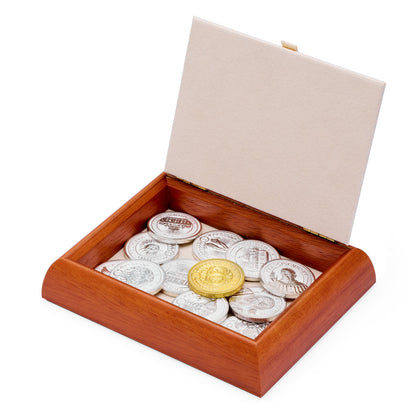 Arras with Wooden and Sterling Silver Case