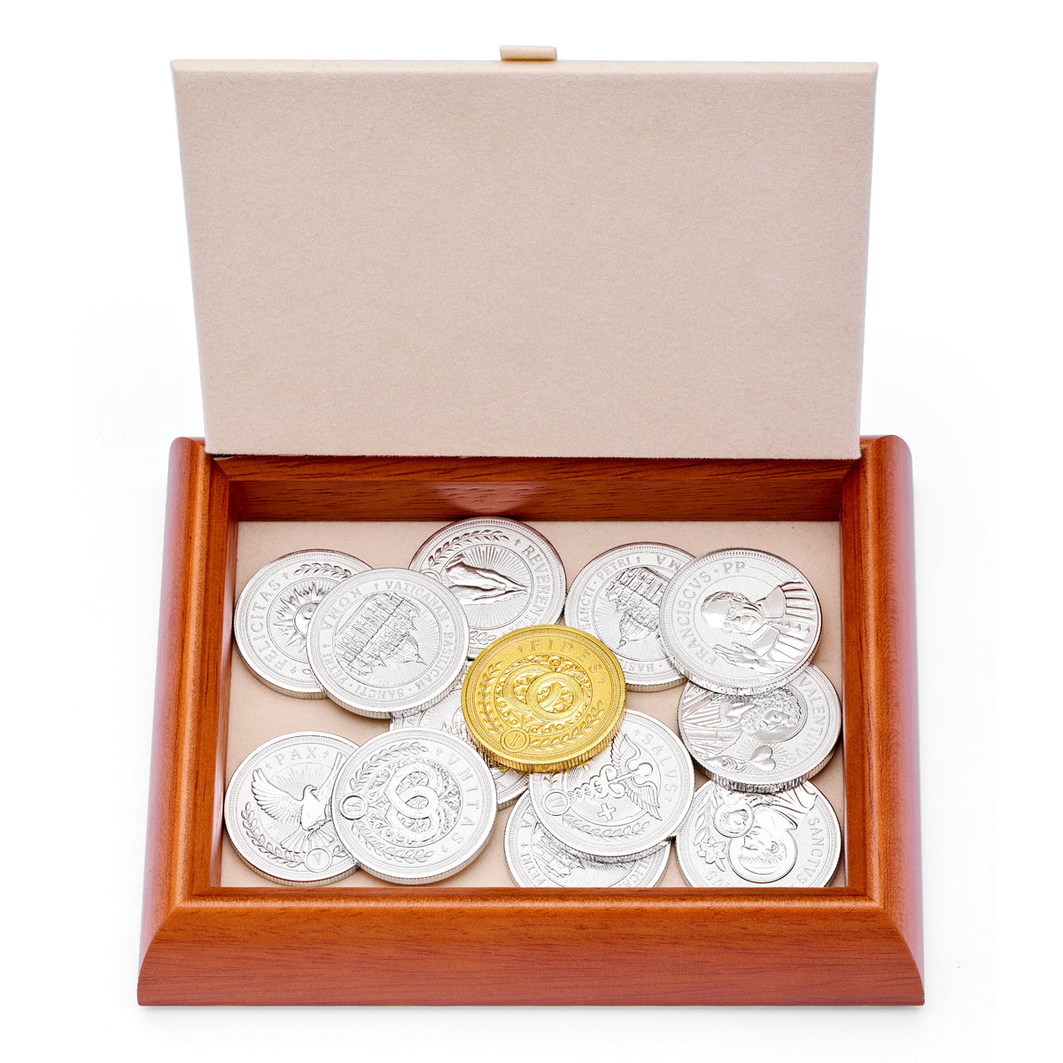 Arras with Wooden and Sterling Silver Case
