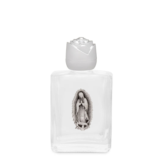 Bottle of 10 ml. featuring Our Lady of Guadalupe