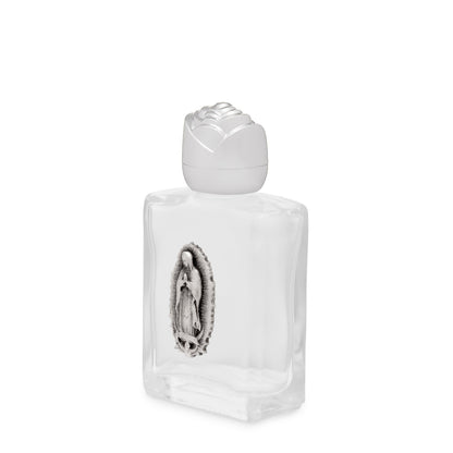 Bottle of 10 ml. featuring Our Lady of Guadalupe
