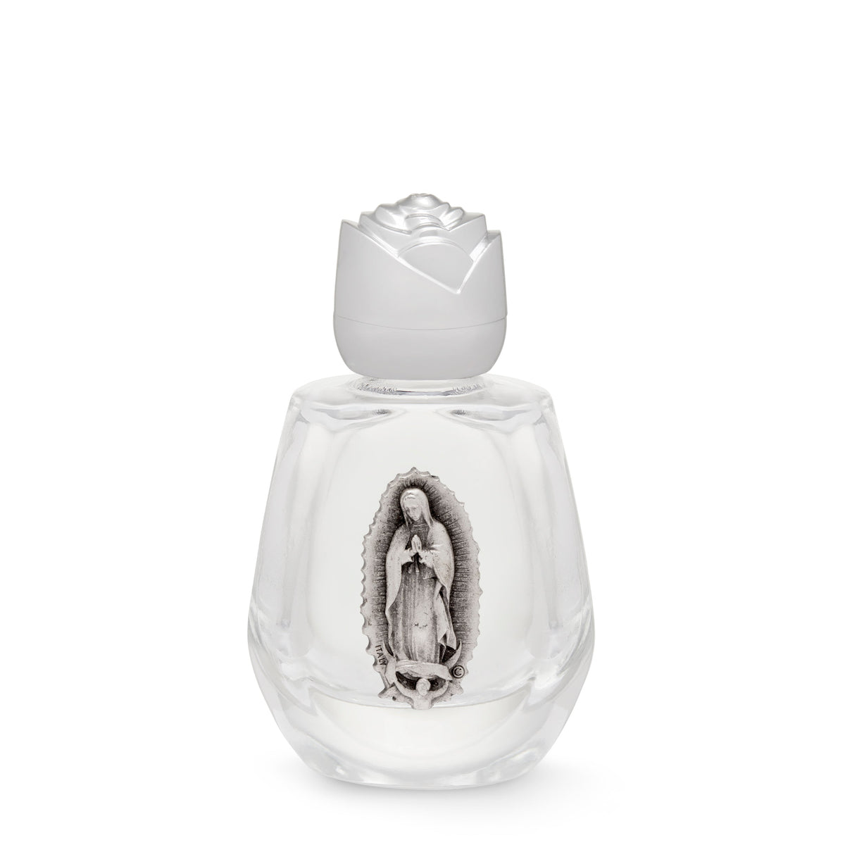 Bottle of 10 ml. representing Our Lady of Guadalupe