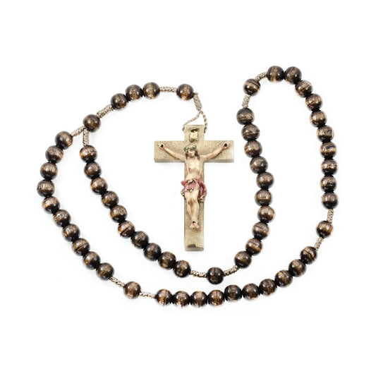 Brown Wooden Rosary