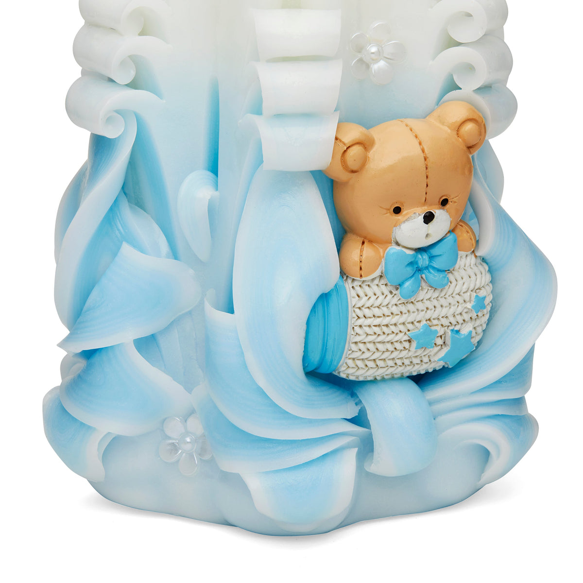 Baptism Votive Candle for Boy