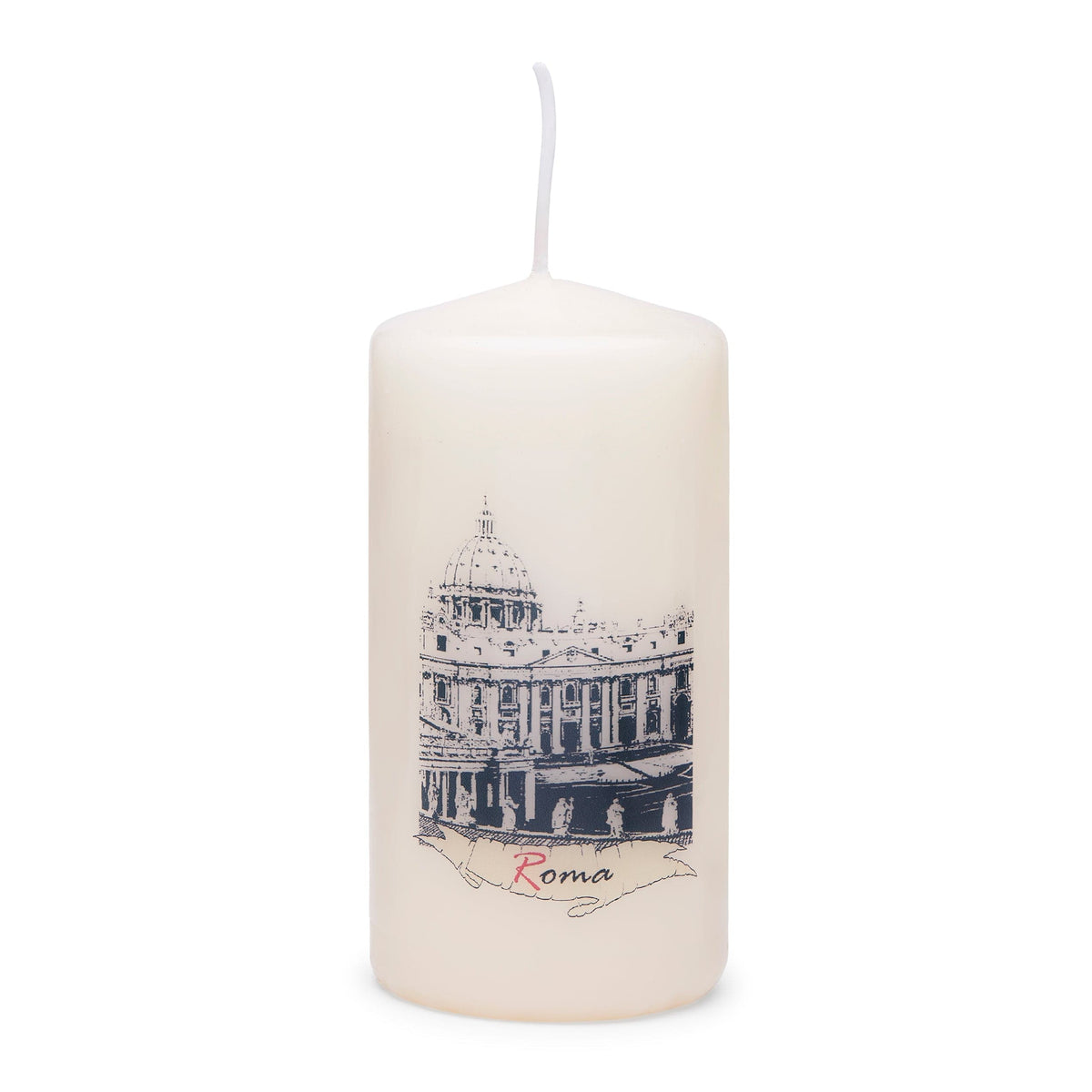 Candle with St. Peter's Basilica