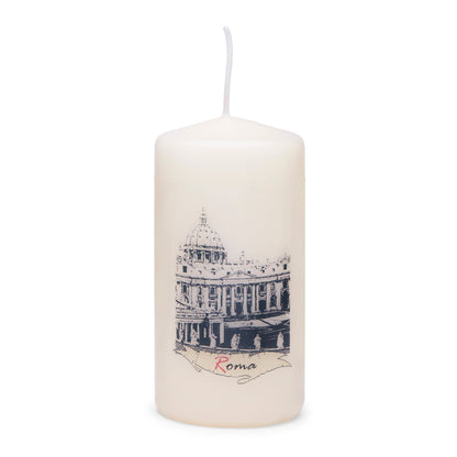 Candle with St. Peter's Basilica