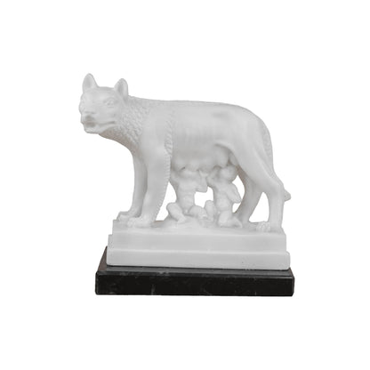 Capitoline Wolf Marble Dust Statue
