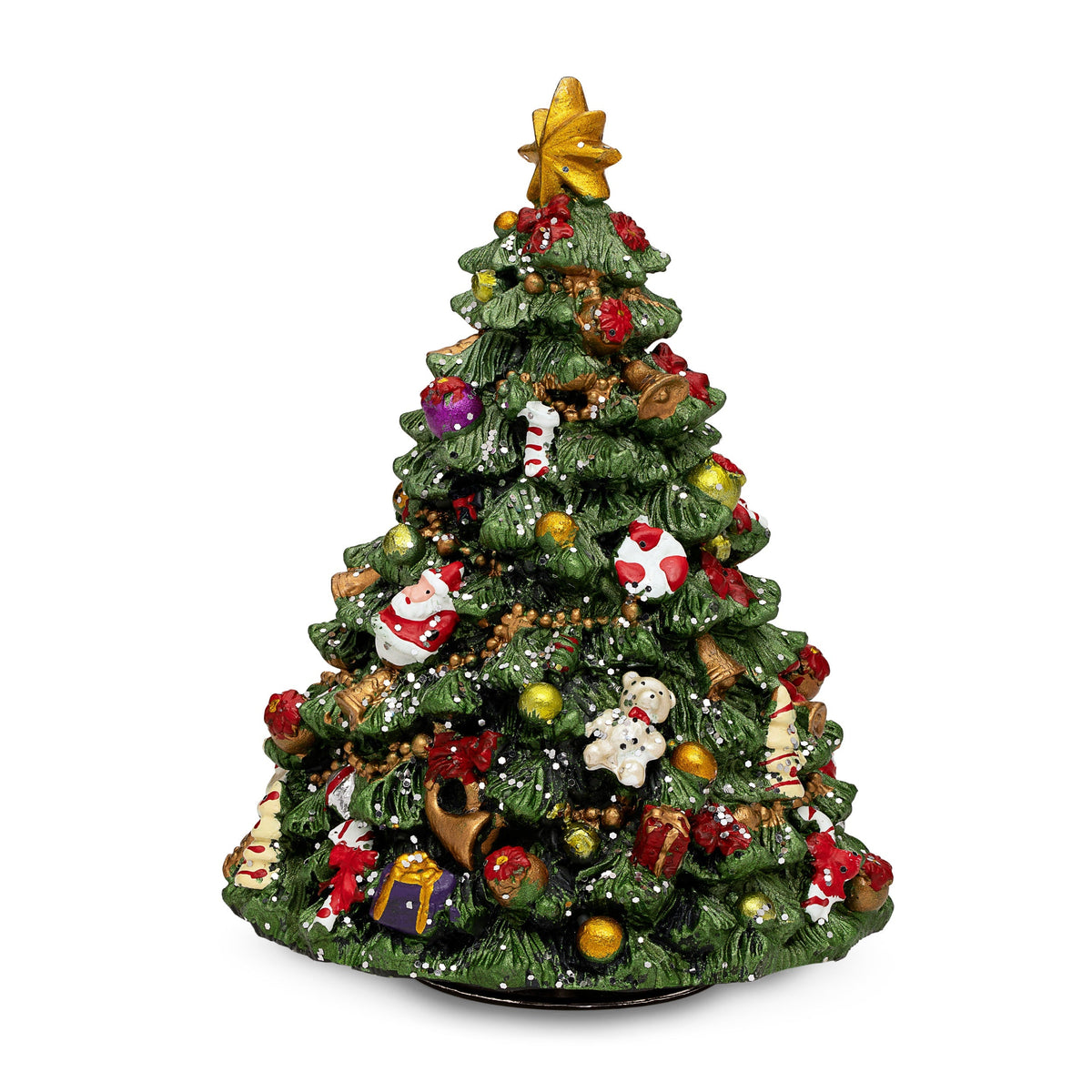 Carillon With Resin Christmas Tree