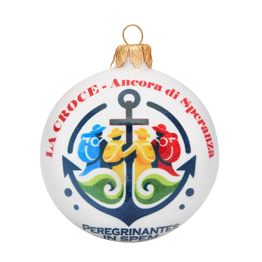 Ceramic Christmas Ball of Jubilee 2025