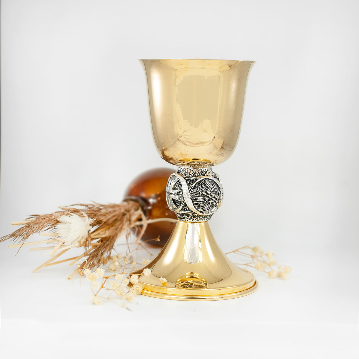 Chalice With Decorated Knot