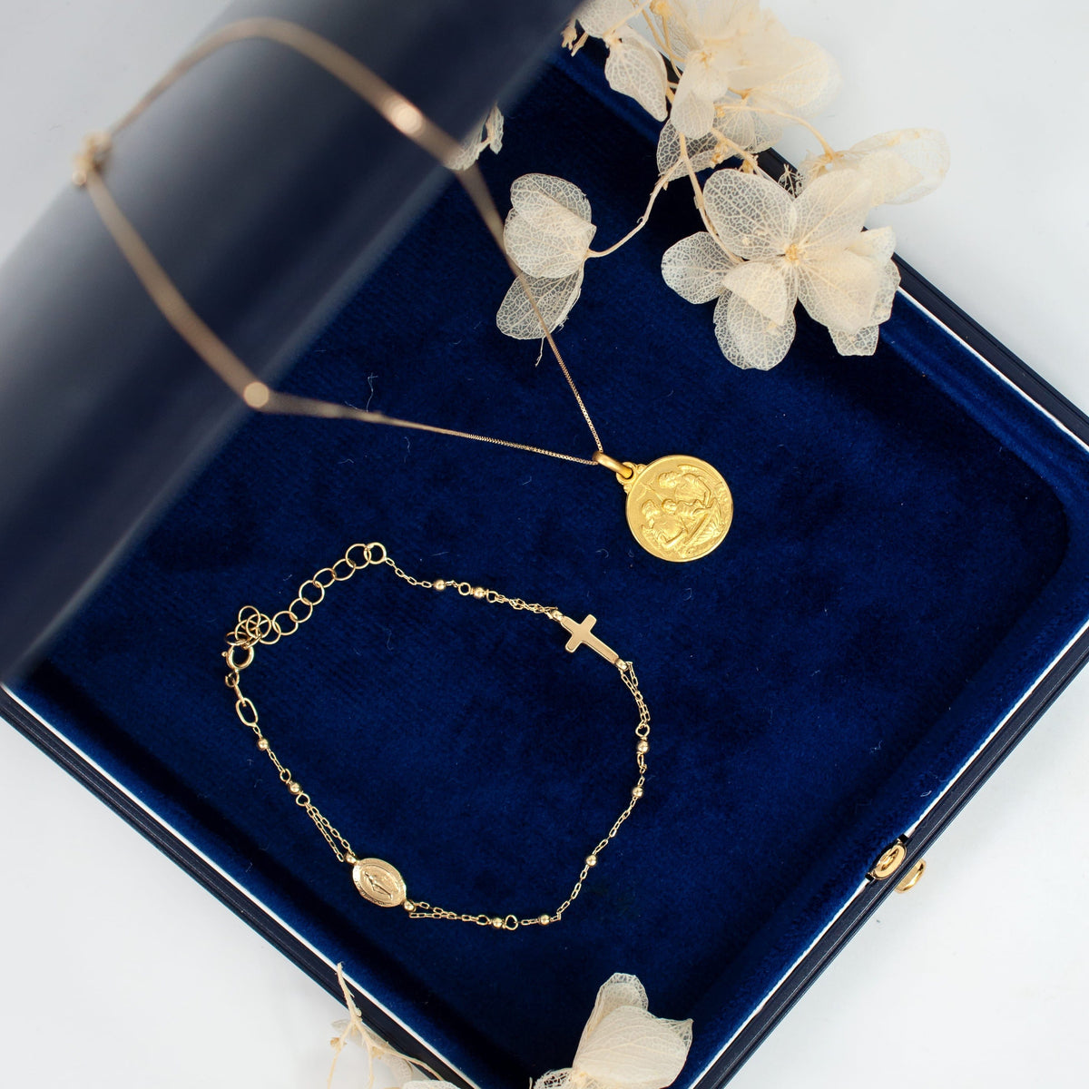 Christening Gift Set Gold