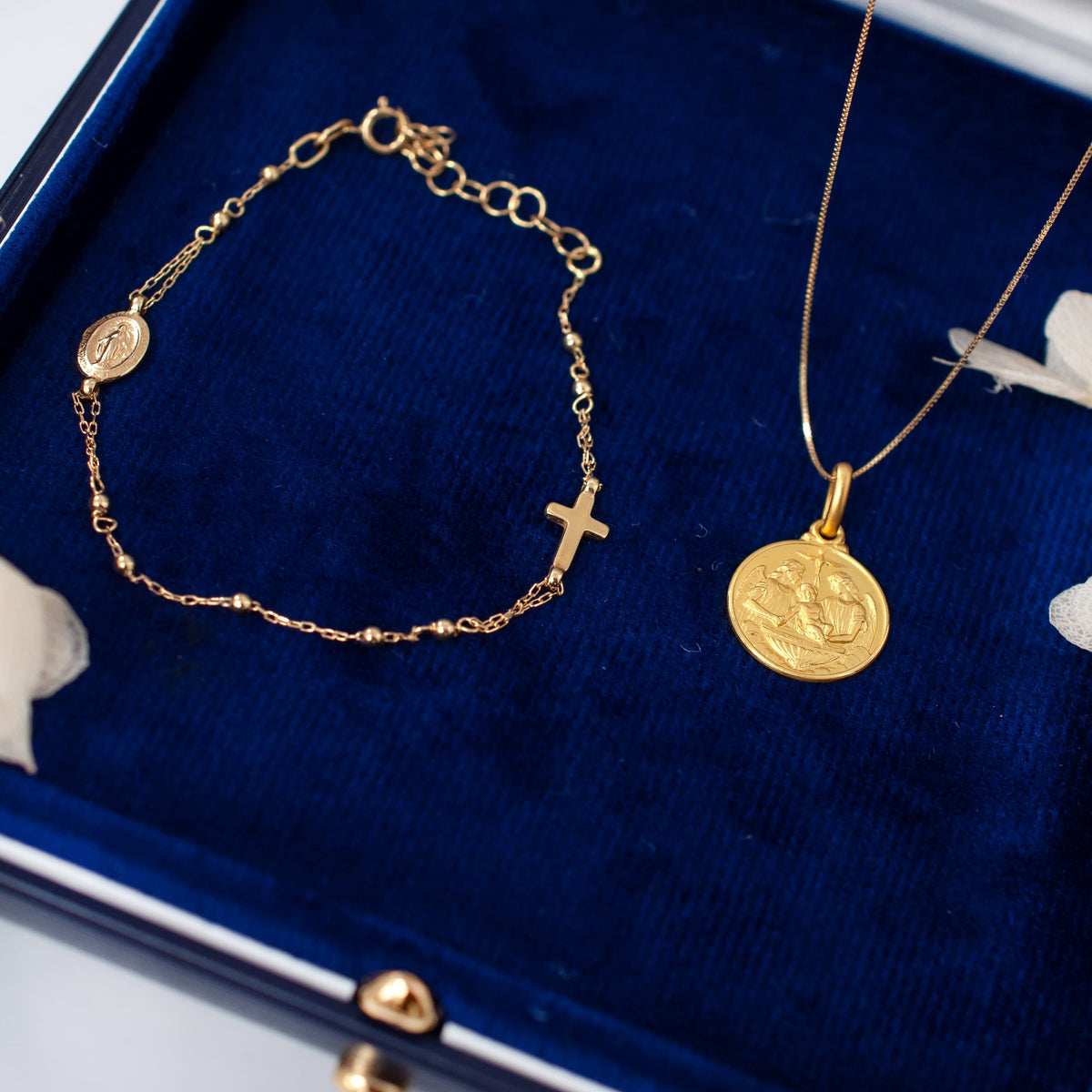 Christening Gift Set Gold