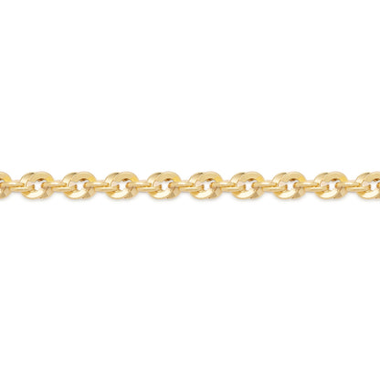 Chunky Yellow Gold Iride Chain Necklace