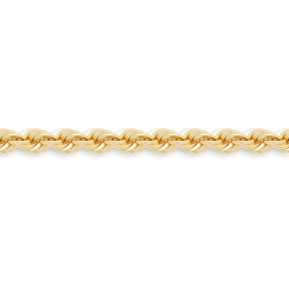 Chunky Yellow Gold Torchon Chain Necklace