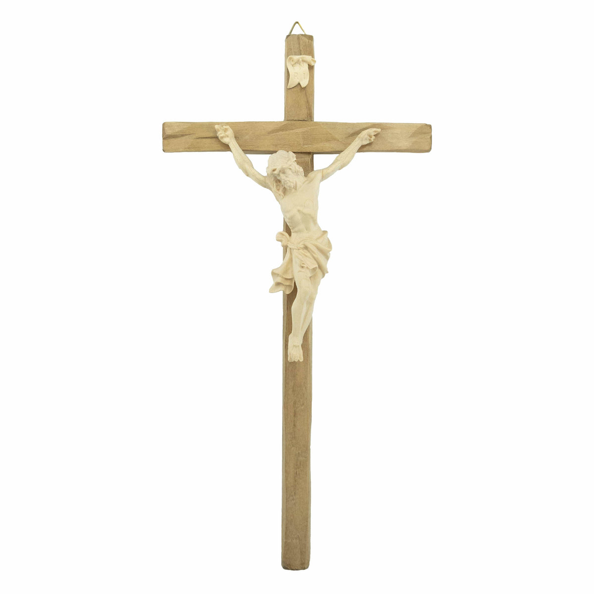 Colourless Natural Wood Crucifix