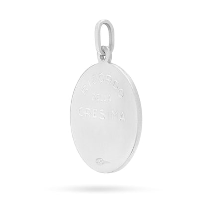 Confirmation Set Sterling Silver Medal and Bracelet