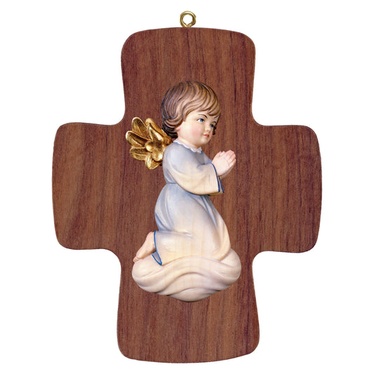 Cross with Pitti - angel praying