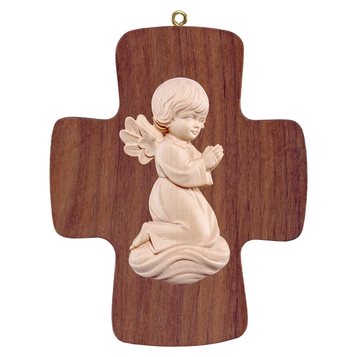 Cross with Pitti - angel praying