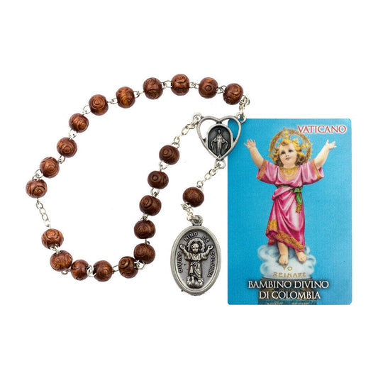 Divine Child Wooden Devotional Rosary